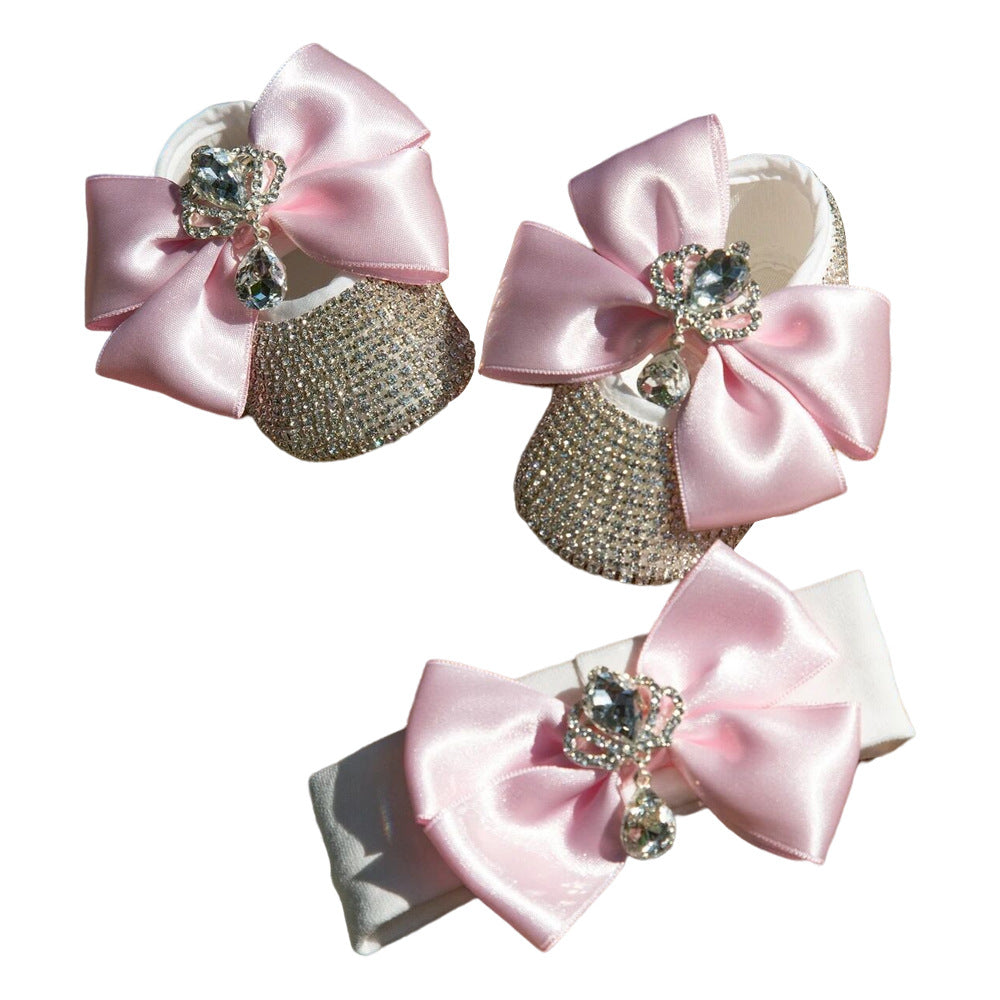 Caractéristiques de photographie et bandeau Chaussures de bébé pour tout-petit