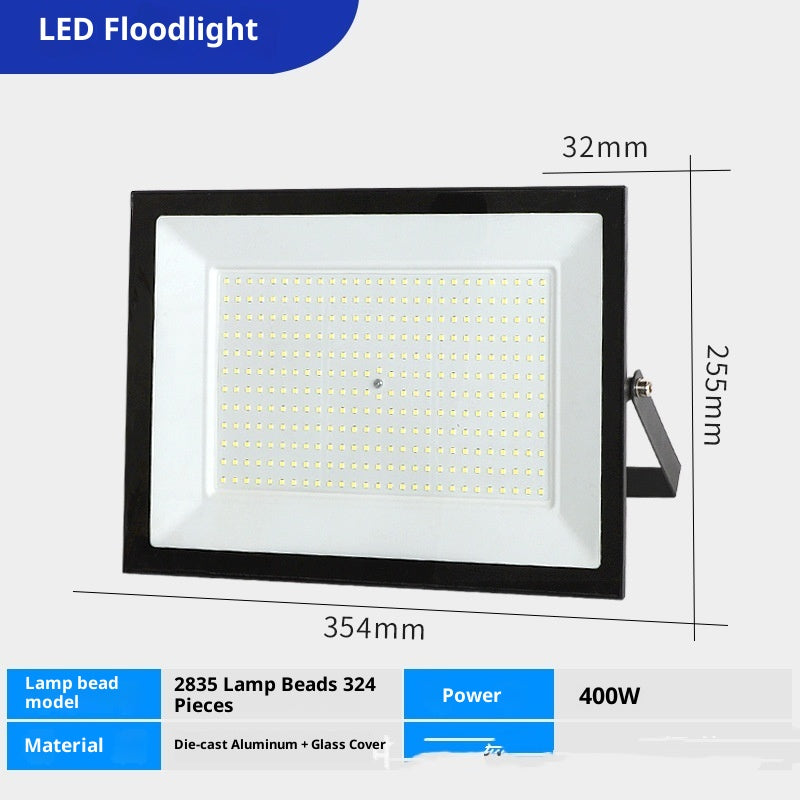 Borderless LED Projecteur extérieur étanche