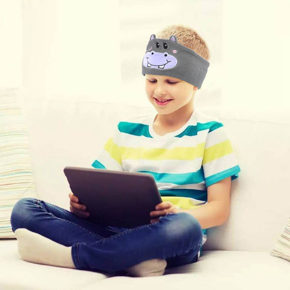 Casque Bluetooth Animal Turban Sommeil