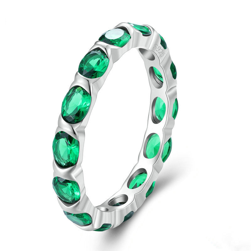 Anneau de mode en argent sterling pour dames