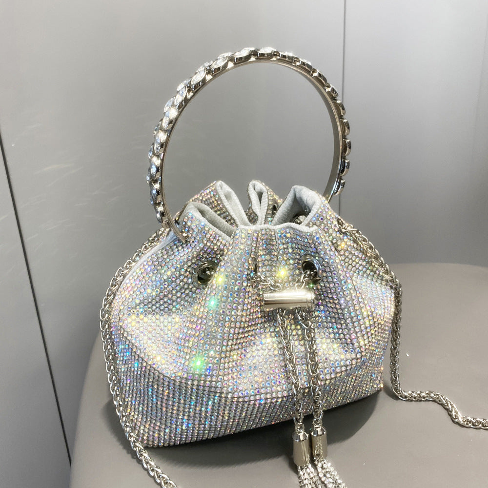 Sac à main en diamant brillant européen et américain pour les femmes