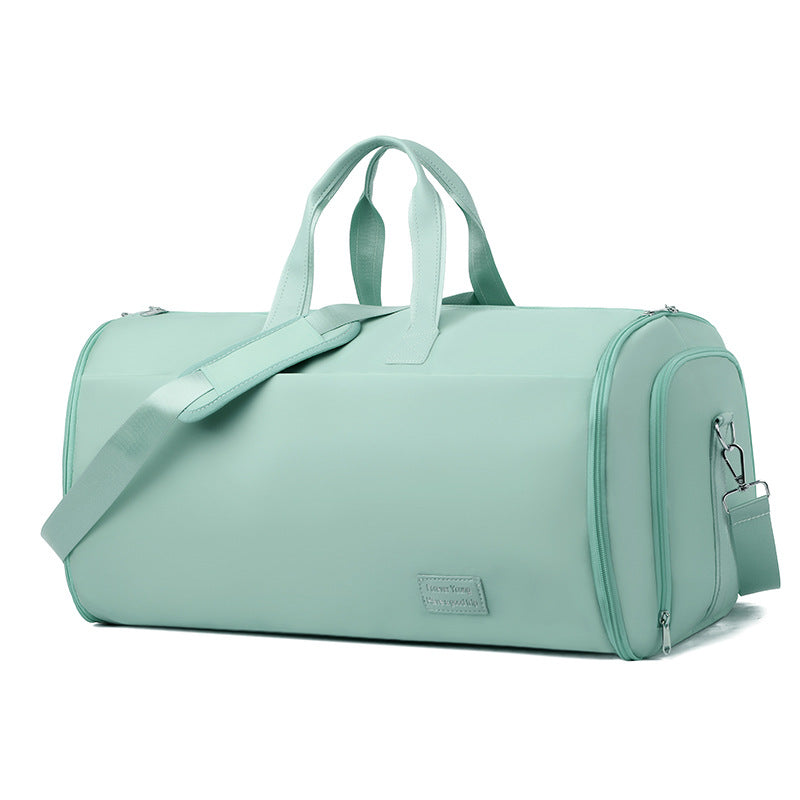 Sac de voyage à grande capacité en cuir de taille haute