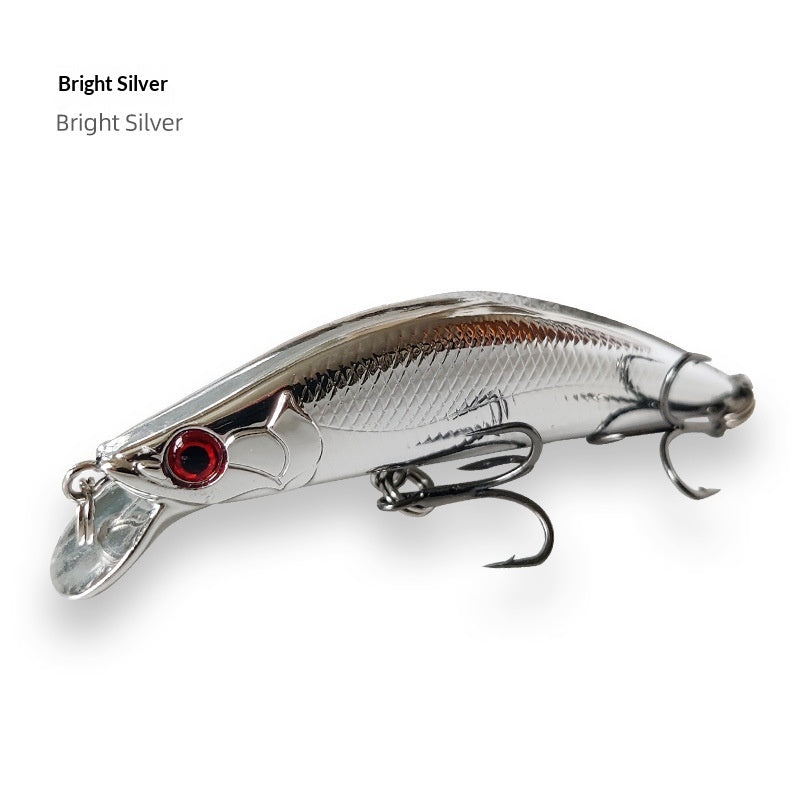 Twitching Sinking Micro Lure avec un seul crochet adapté à toutes les couches d'eau