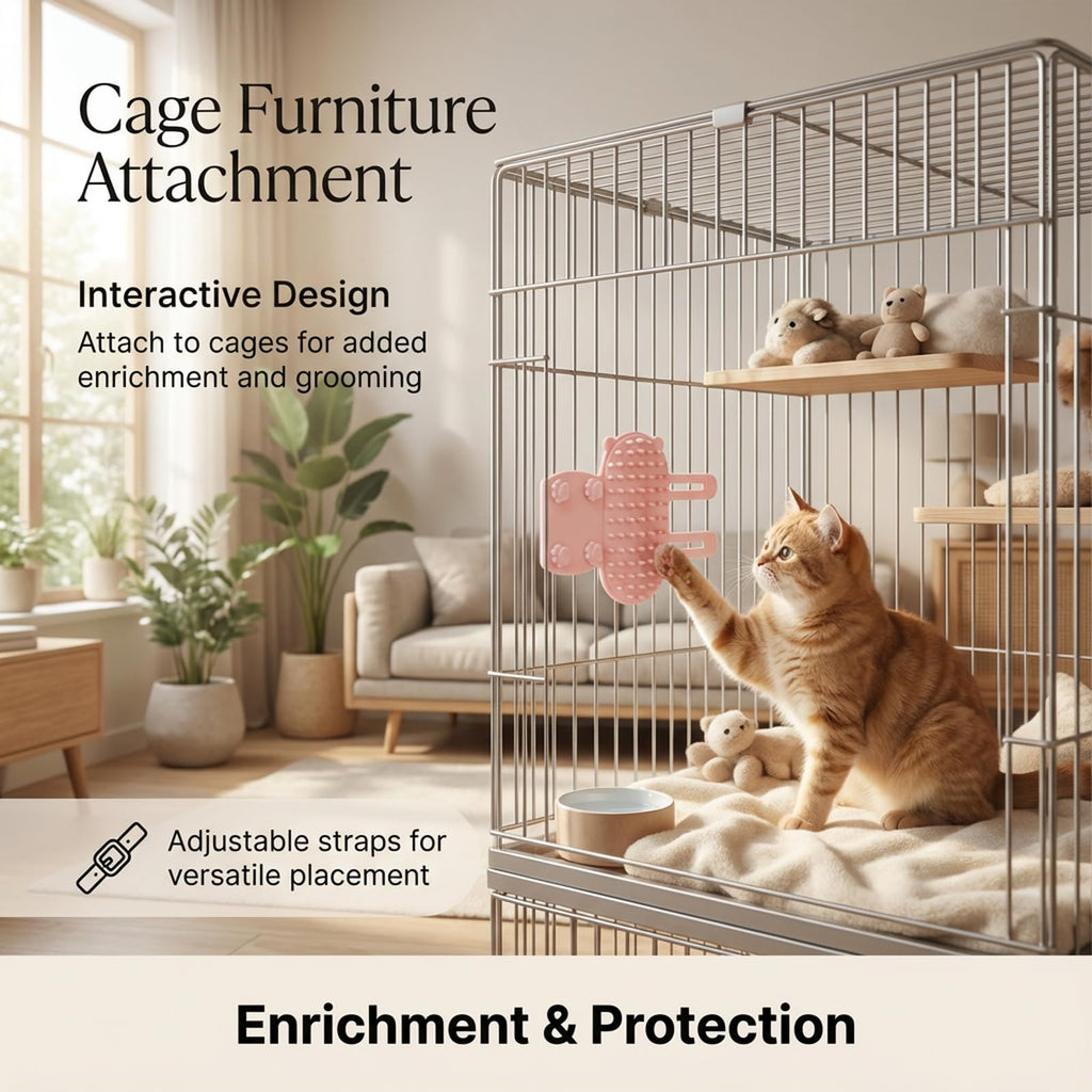 Auto-gromère de chat de 2pc