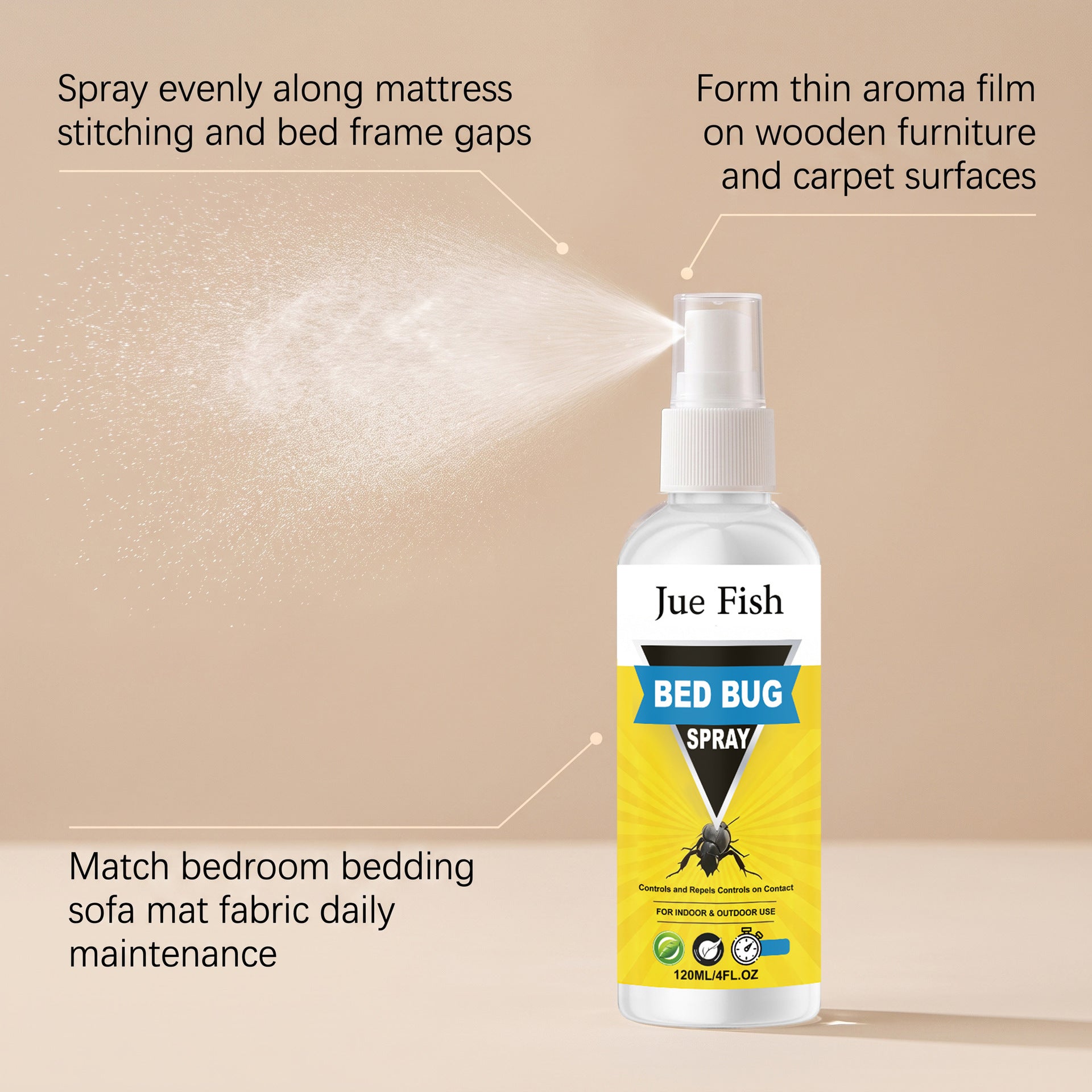 Spray anti-insectes