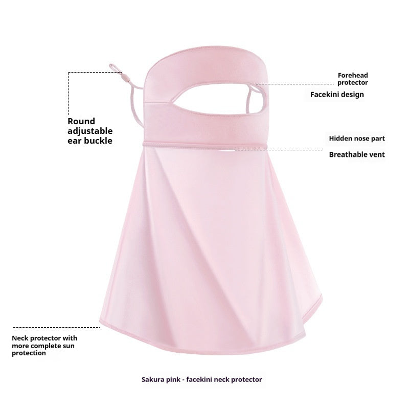 Masque visage écran solaire pour les femmes Protection UV d'été