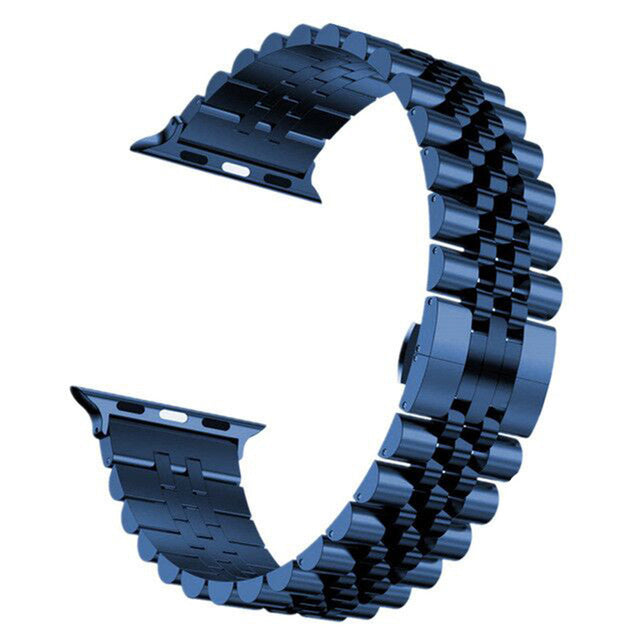 Bracelet en métal à cinq perles, tout en patch
