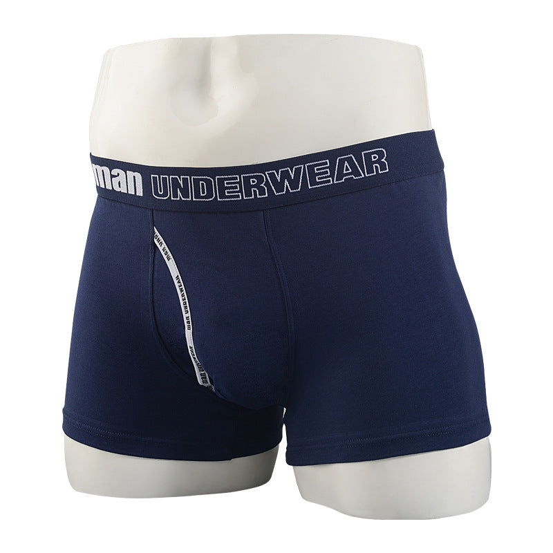 Boxers tendance et confortable en coton de dessin animé homme imprimé