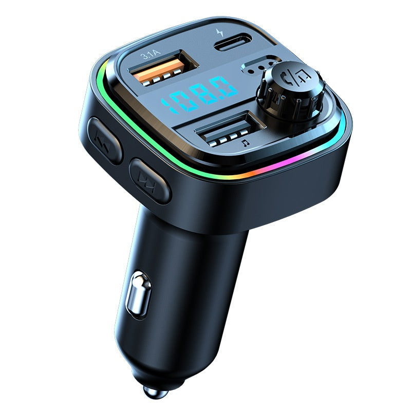 Bluetooth Automotive MP3 Chargeur de lecteur multifonctions véhicule FM Emitter Car Char