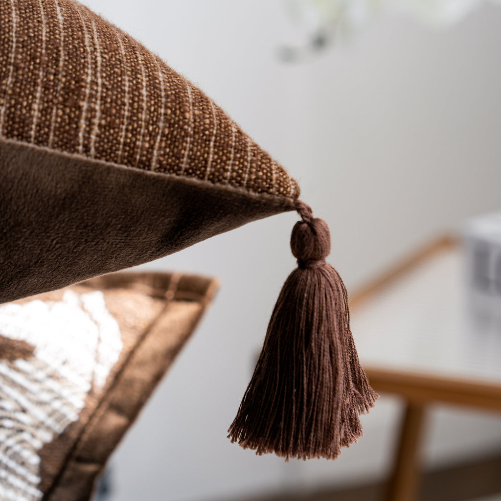 Salle de séjour Canapé Lancer Oreiller Lombaire Couvre oreiller Dos Coussin Siège Pad
