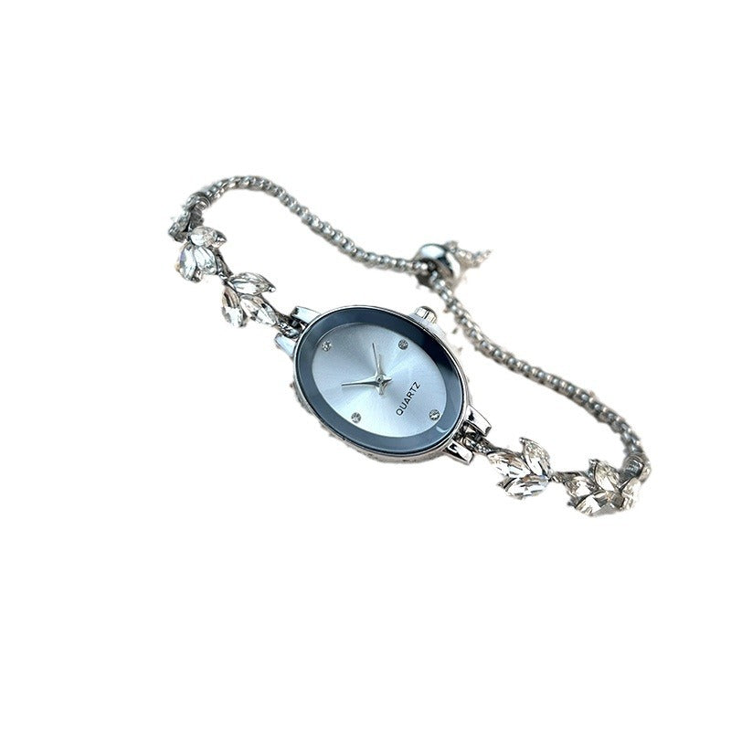 Ovale bracelet montre Luxury Retro Exquise Niche montre femme haute qualité Quartz Watc