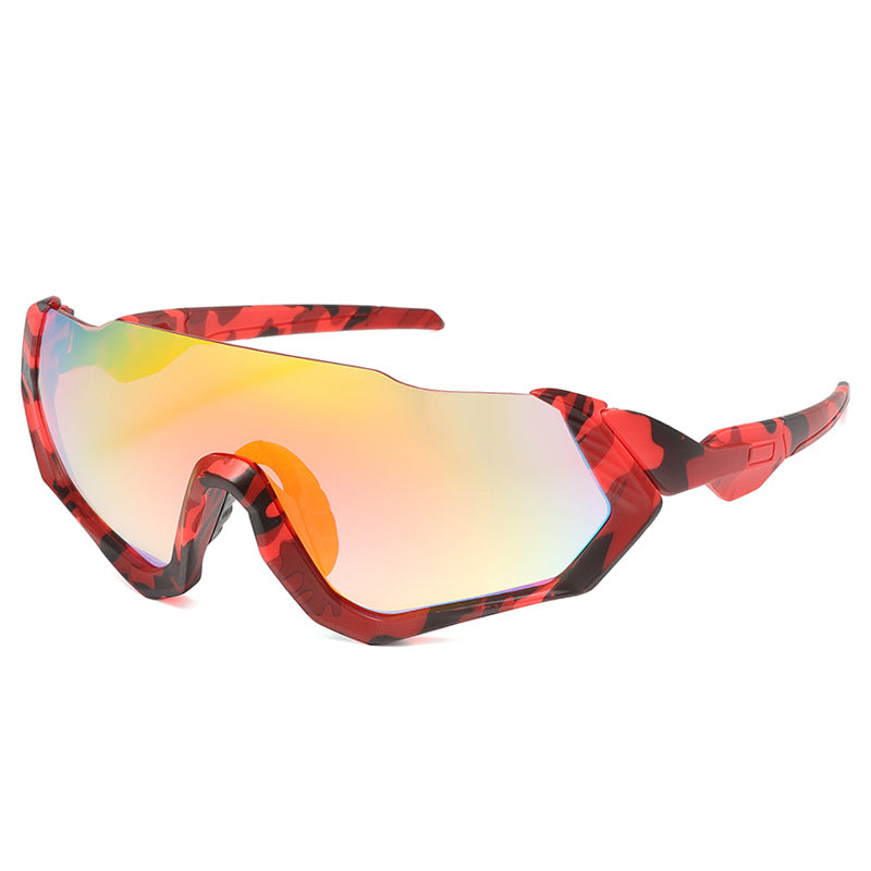 Sports Siamese Lunettes de soleil Y2g Personnalité Éolienne Conduite en plein air