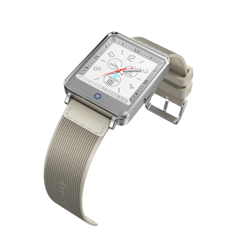 Affichage double écran V16 Bracelet intelligent Fréquence cardiaque Pression artérielle Sommeil Surveillance Waterpro