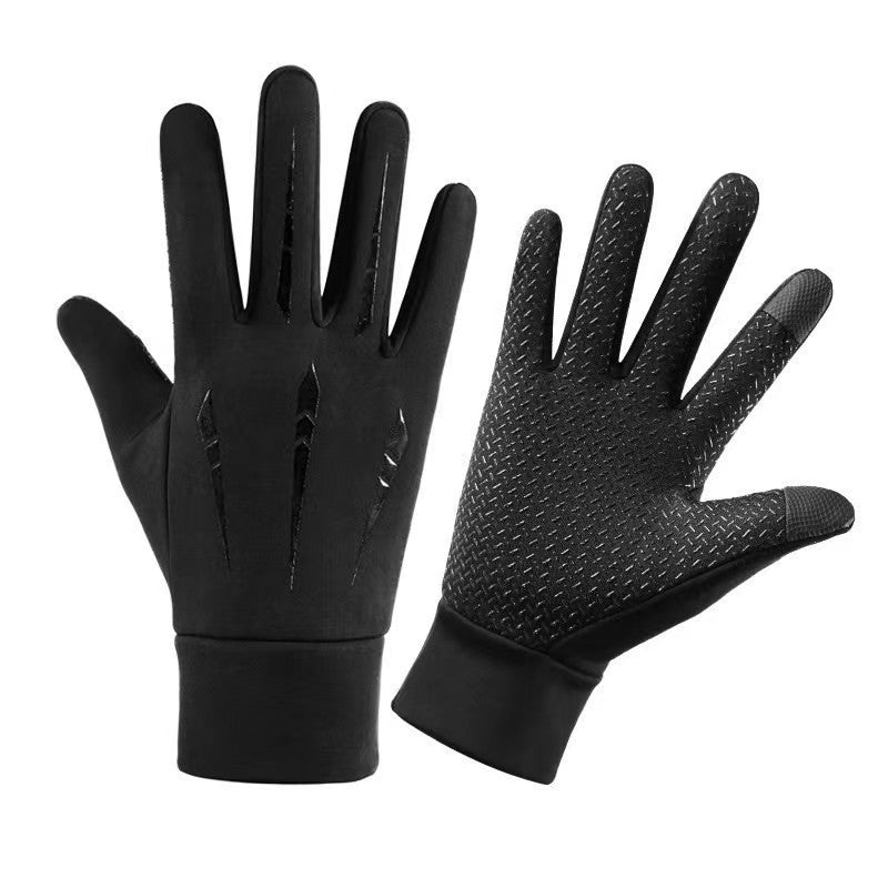 Gants chauds au doigt plein d'hommes imperméable à l'eau
