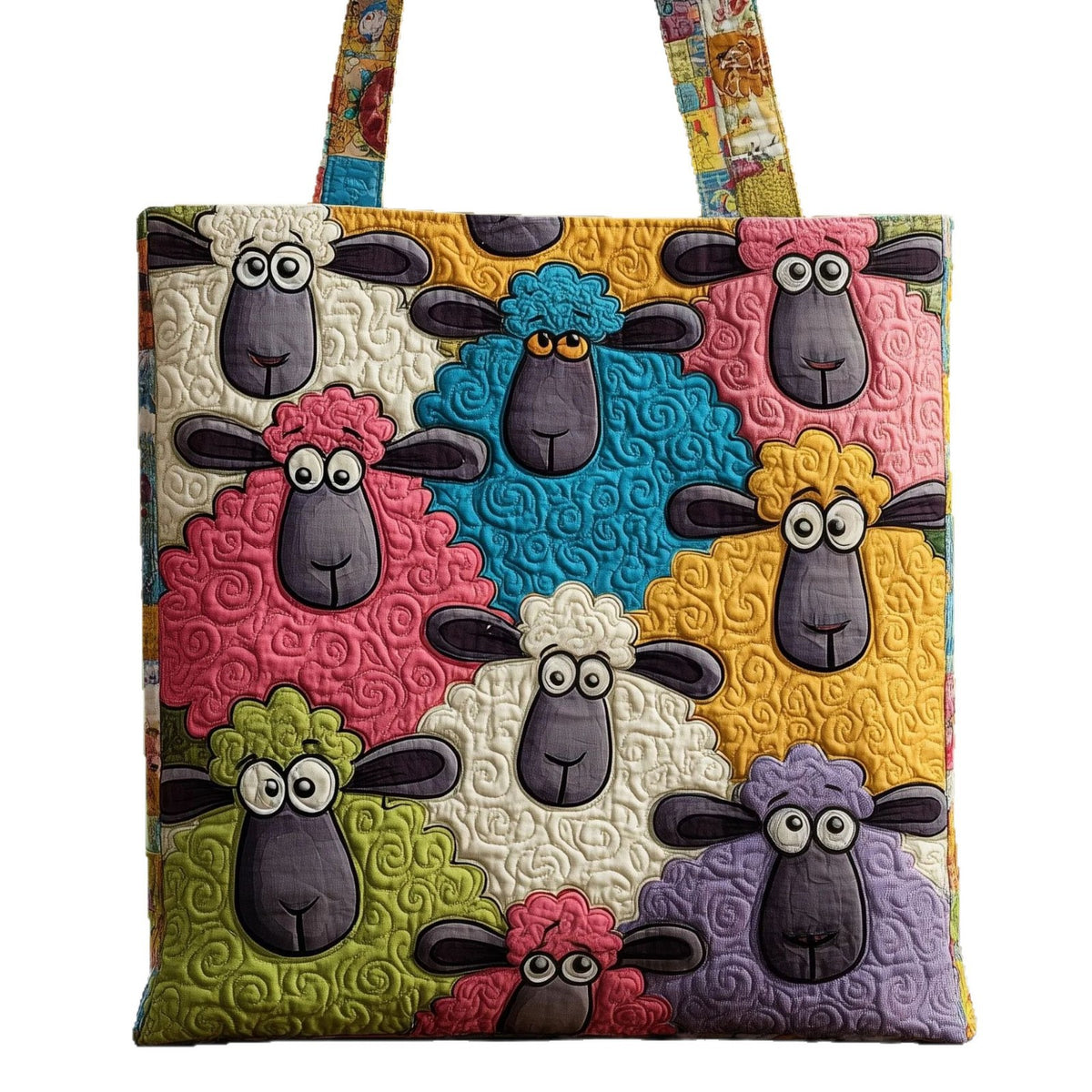 Sac à main pour femmes avec un motif en lamb-print