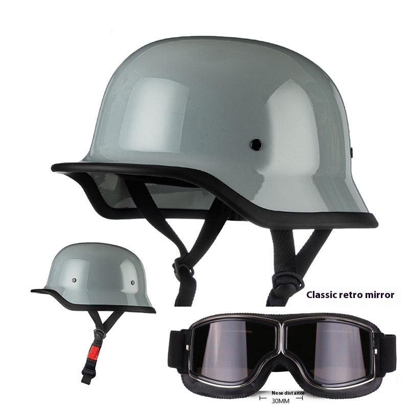 Casque de moto rétro allemand 3C