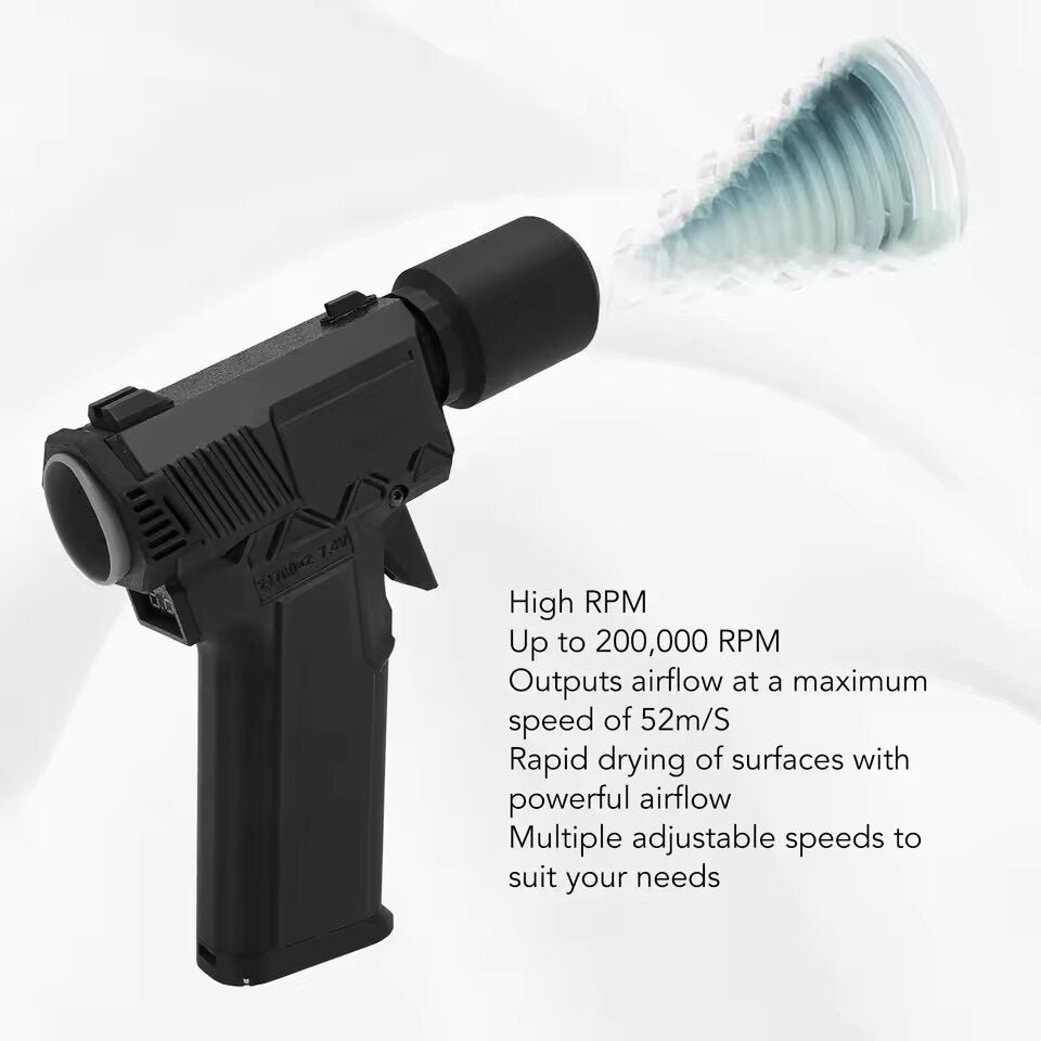 High-speed brushless handheld electric hair dryer