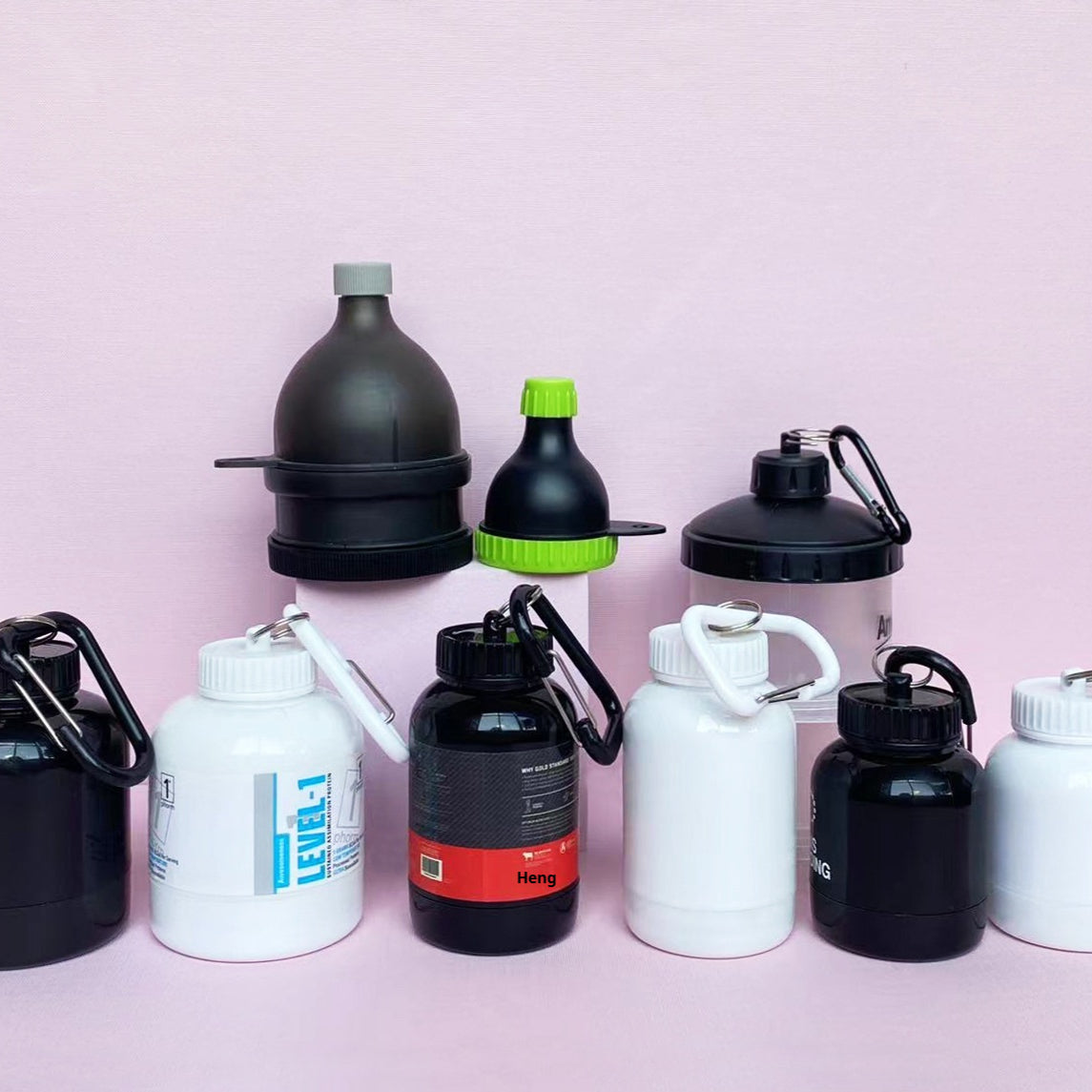 Mini Protein Powder Contenant Portable Design