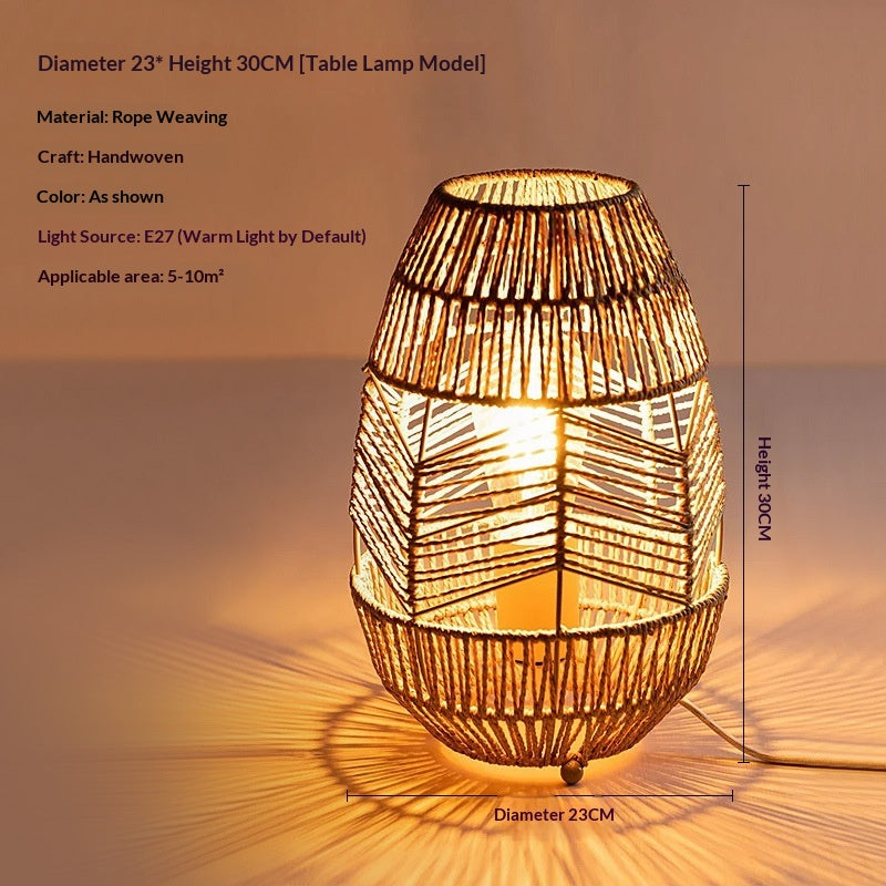 Lampe artistique Wabi-Sabi Style Plancher Design créatif unique