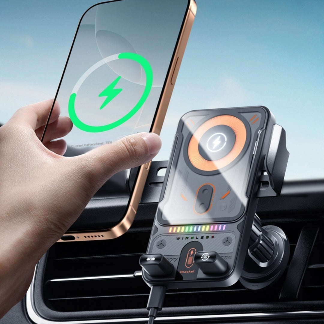 Charging sans fil Air Vent Téléphone Mount pour la navigation