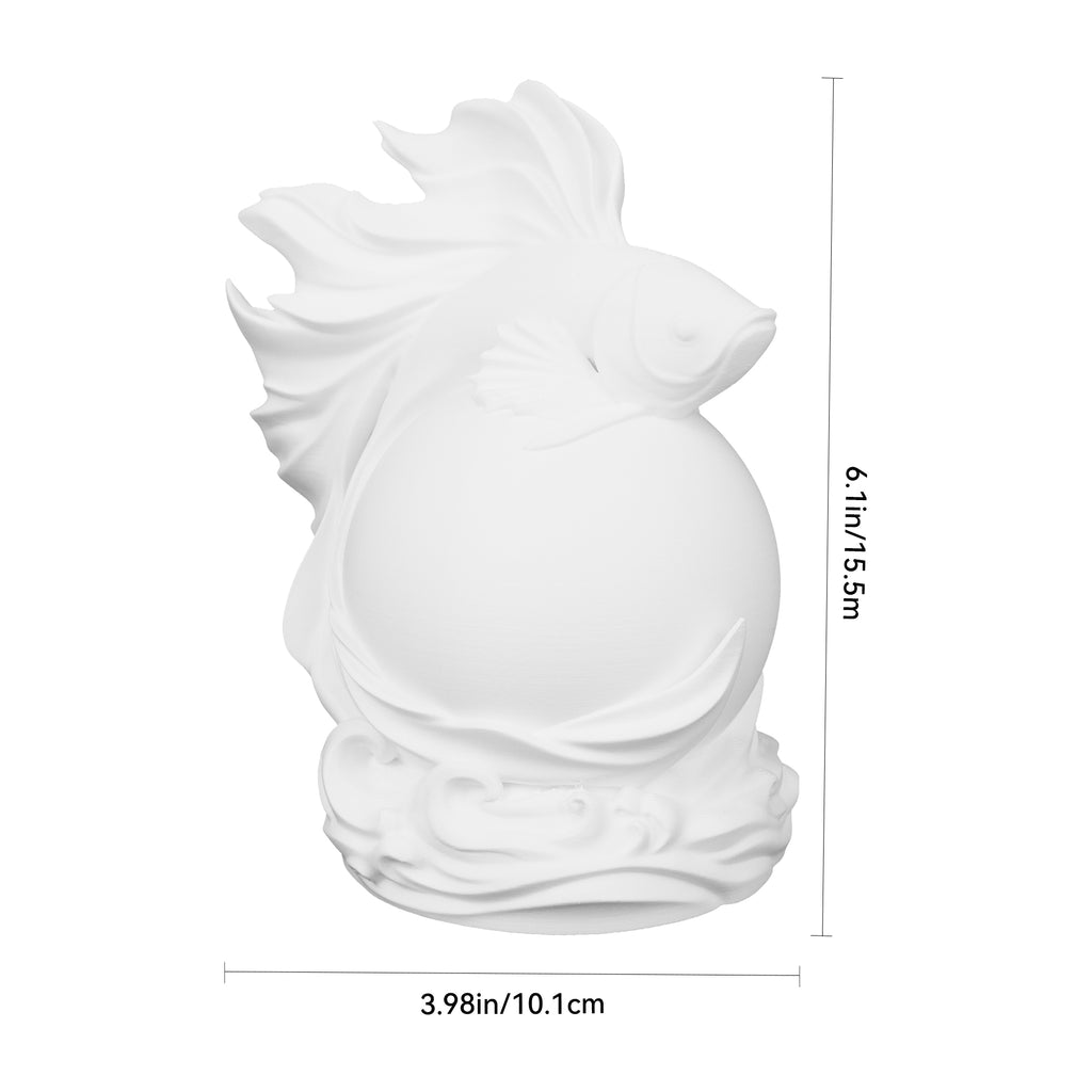 Lampe de table 3D imprimée Betta Fish Ambient