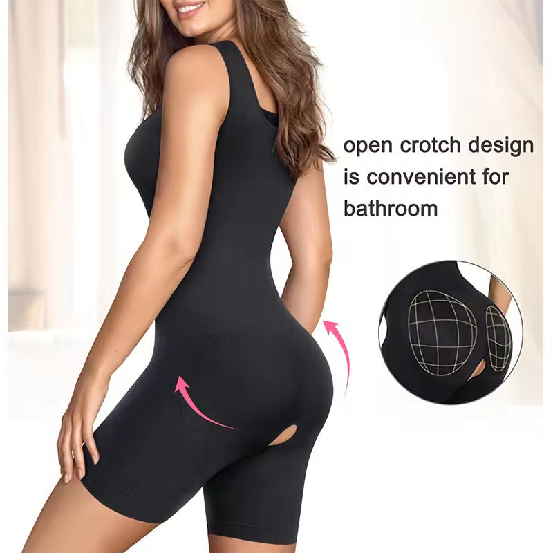 Plus Taille sans manches Camisole Shapewear Combinaison
