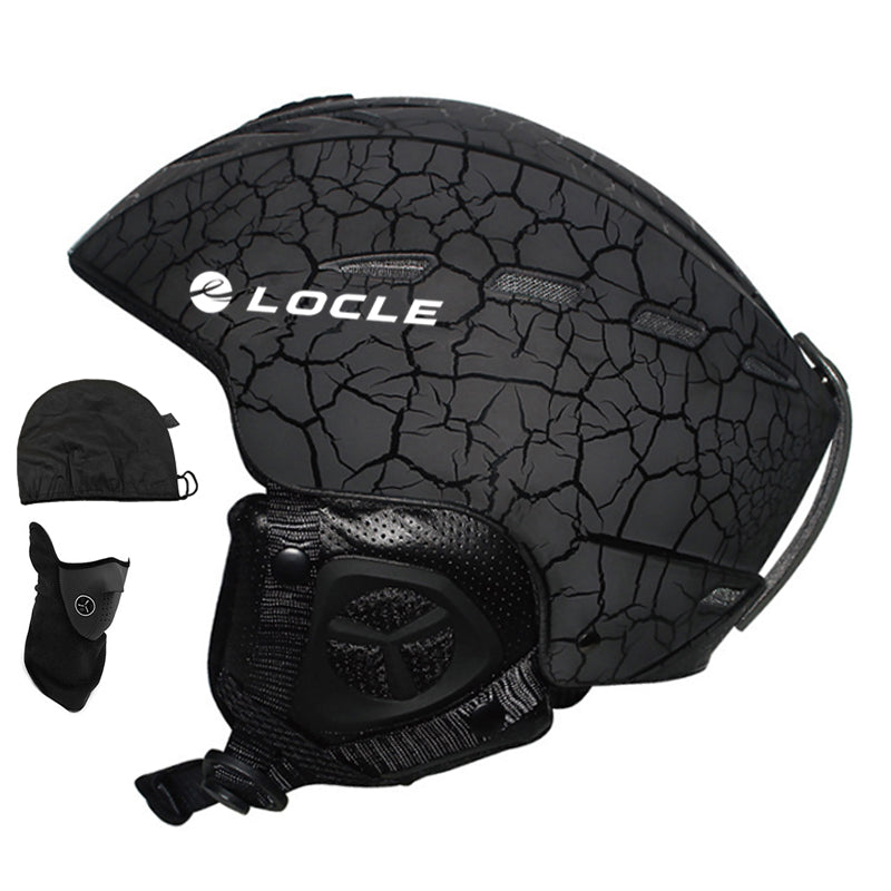 Casques de neige chauds et anticollision pour hommes et femmes