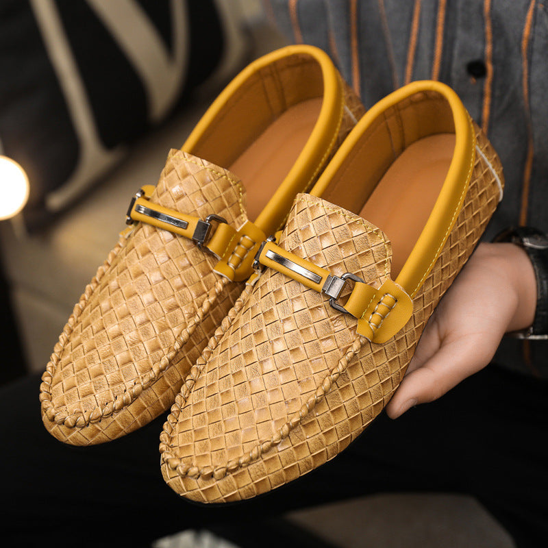 Hommes Printemps été Mocassins Bas-top Chaussures polyvalentes Casual