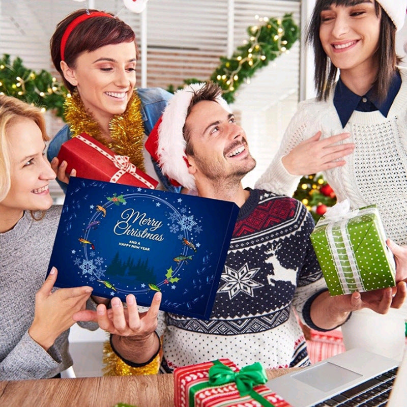 Enthousiastes créatifs de pêche Cadeau de Noël