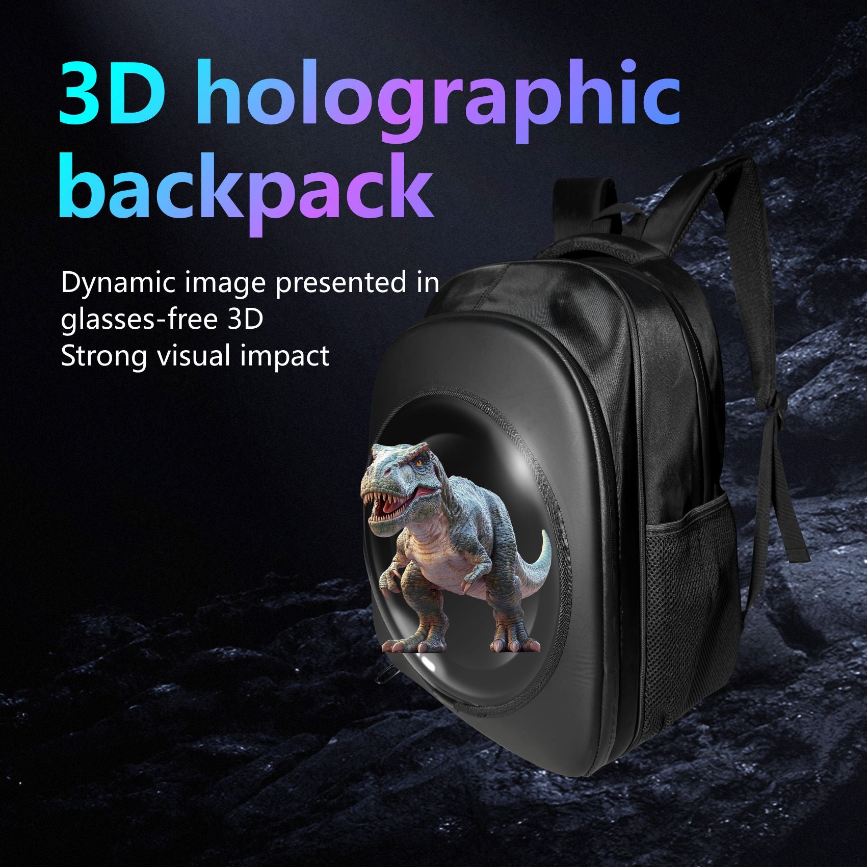 Wiilala 3D Holographic Backpack Mobile Outdoor Advertising Display Projection stéréoscopique