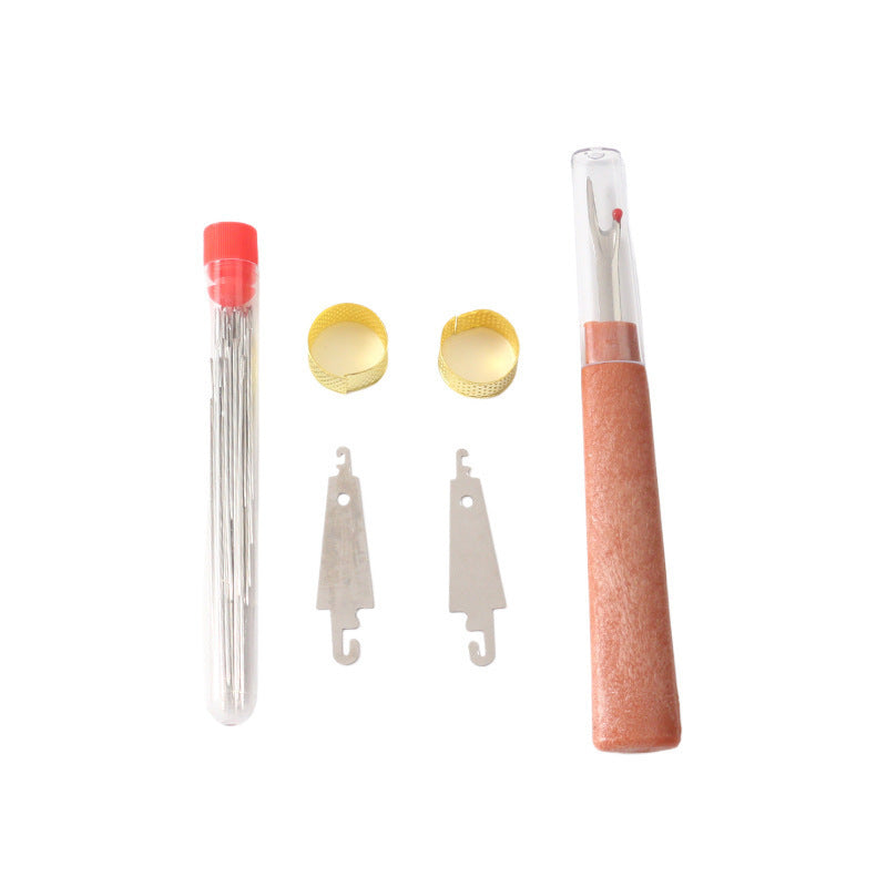 Kit de tricotage et couture traditionnels fait main