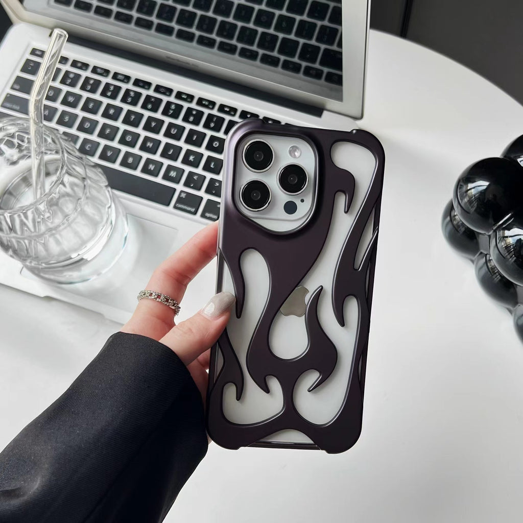 Cas téléphonique de dissipation de chaleur par électroplaquage