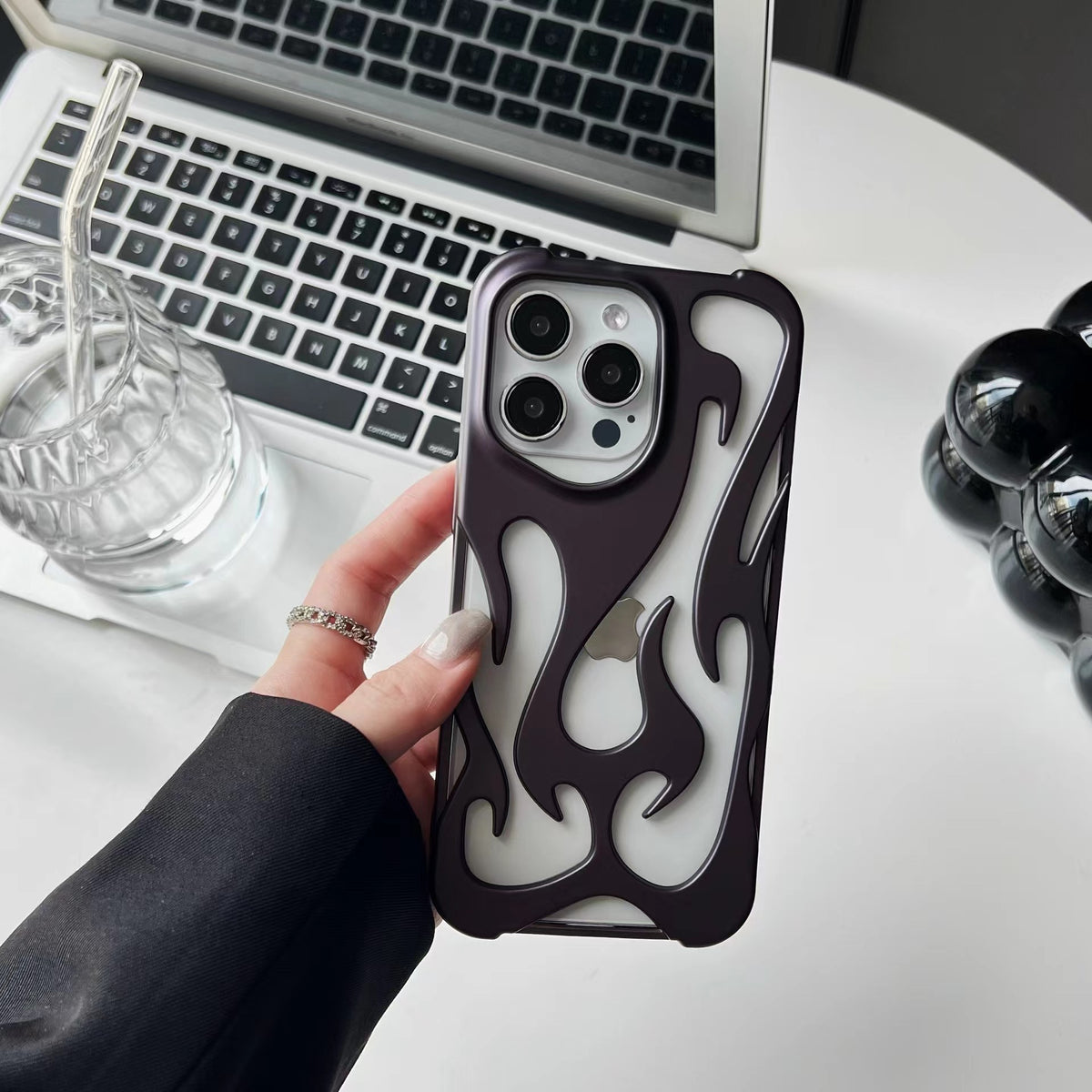 Cas téléphonique de dissipation de chaleur par électroplaquage