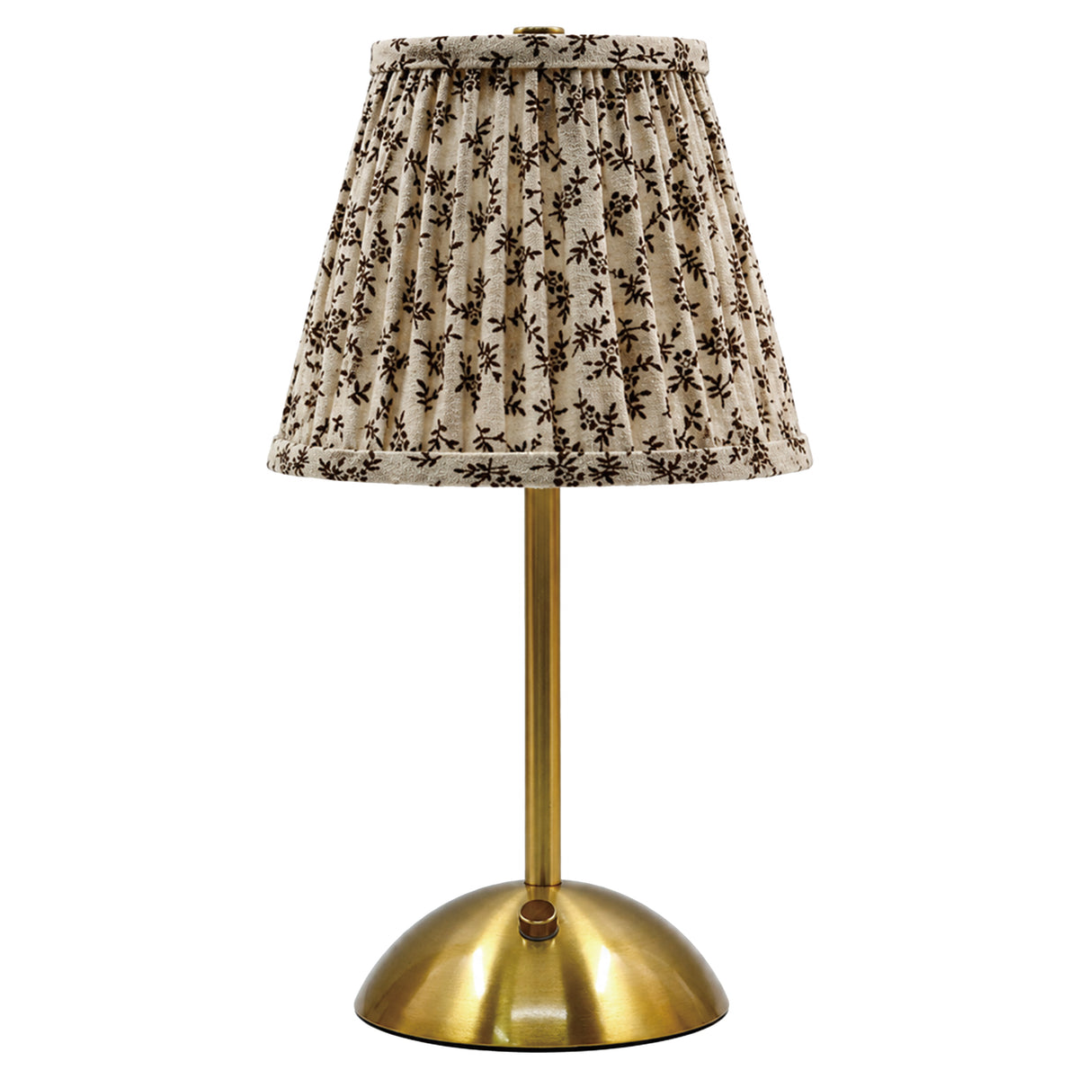 Lampe de table rechargeable florale