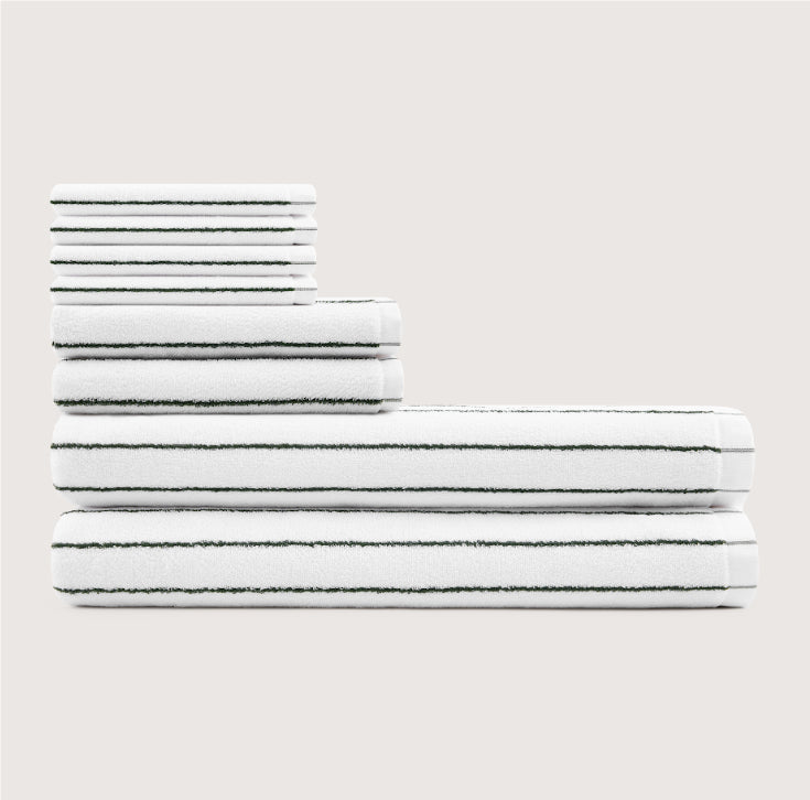 Ensemble de serviette à bande ultrasoft