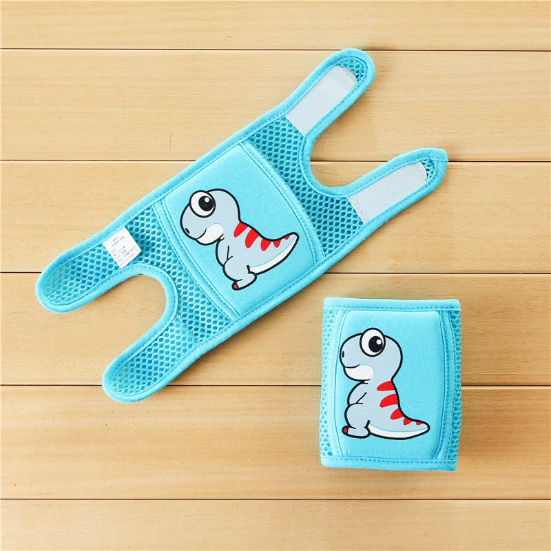Été mince bébé enfant Crawling Knee Pads