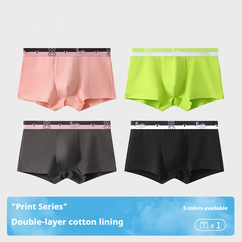 Short en boxer homme imprimé Teddy Bear respirant