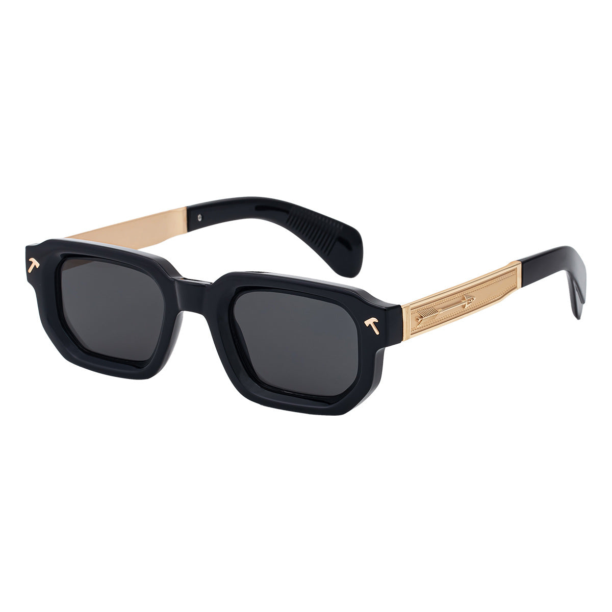Lunettes de soleil européennes et américaines Fashion Square Frame