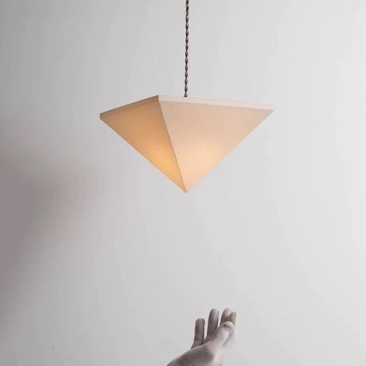 Linge triangulaire Tissu Designer Tea Room Chandelier