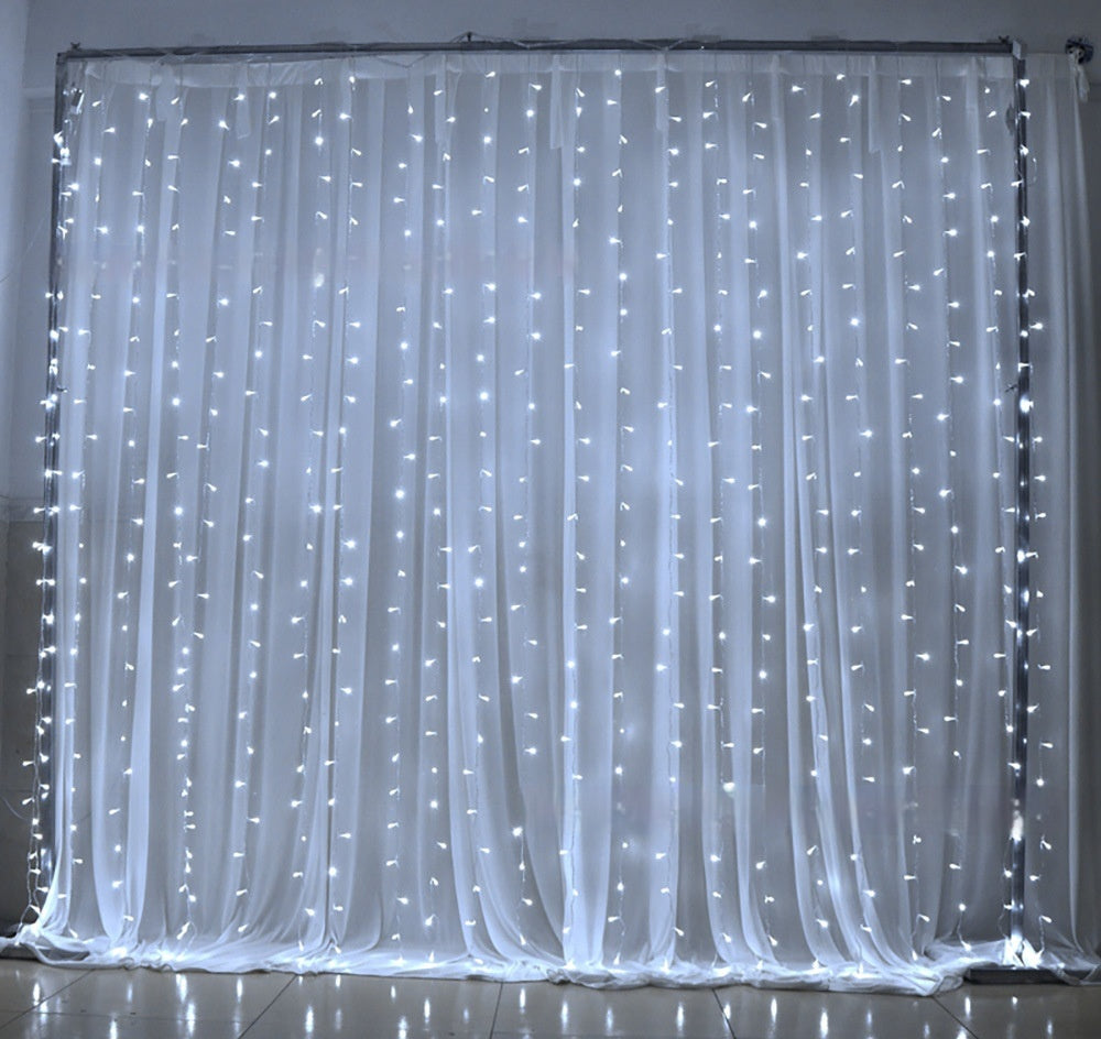 Led3 3 M 300 Tête Rideau Colored Lights String