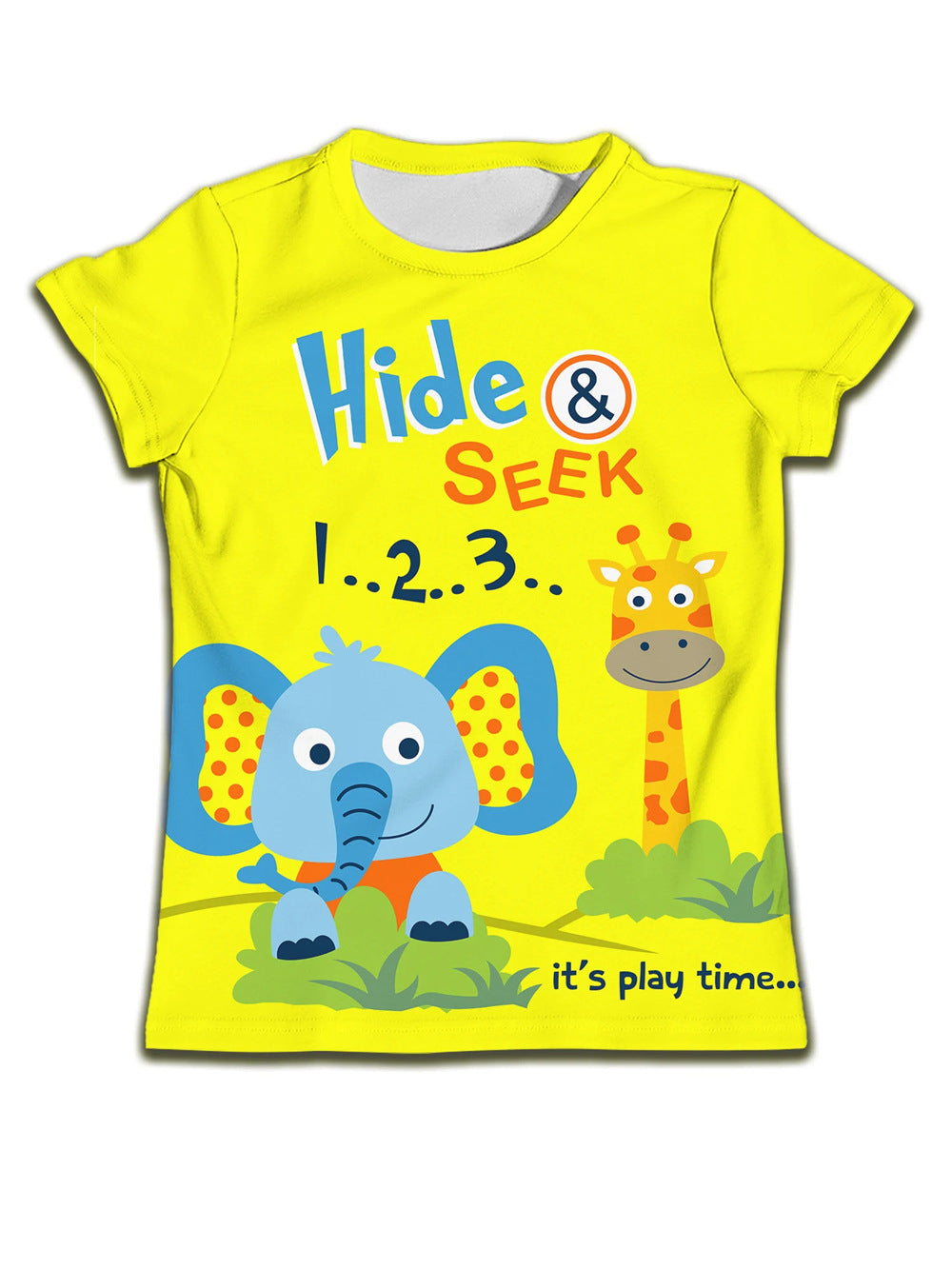 Enfants T-shirt garçon Vêtements Casual Soft T-shirt mignon Cat dessin animé