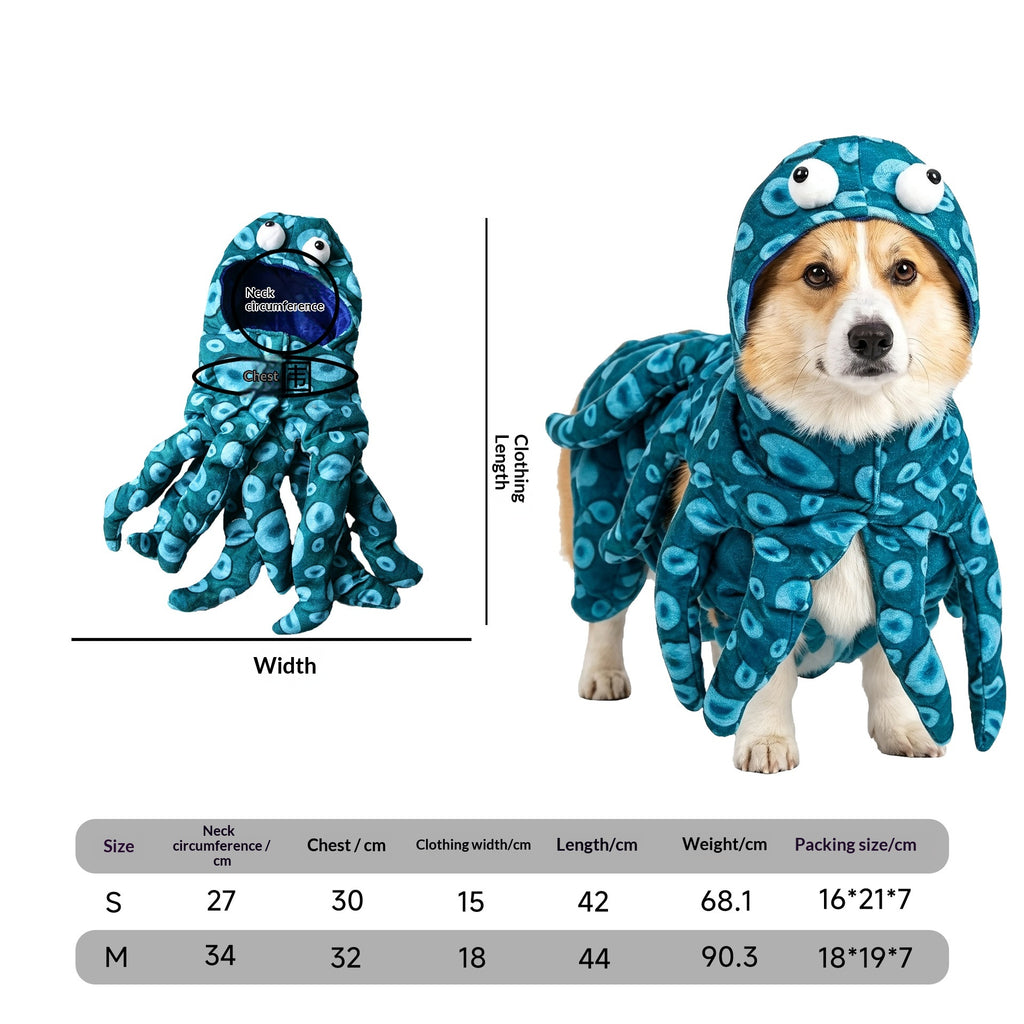 Déguisement pour animaux de compagnie Transformation de chat Funny Holiday Dress-Up Outfit