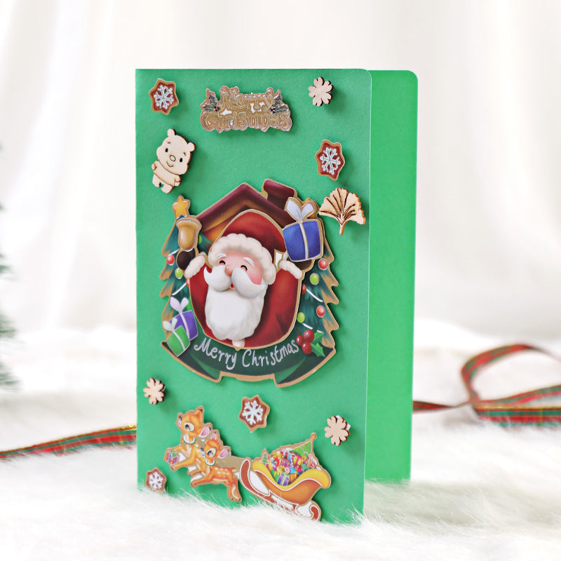 Bricolage Carte de voeux Noël Creative Handmade Mignon