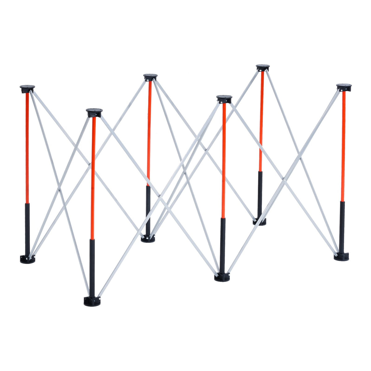 Support de travail pliable portatif 4.15 X 2.18ft Support de travail collapsible 2500lbs Capacité