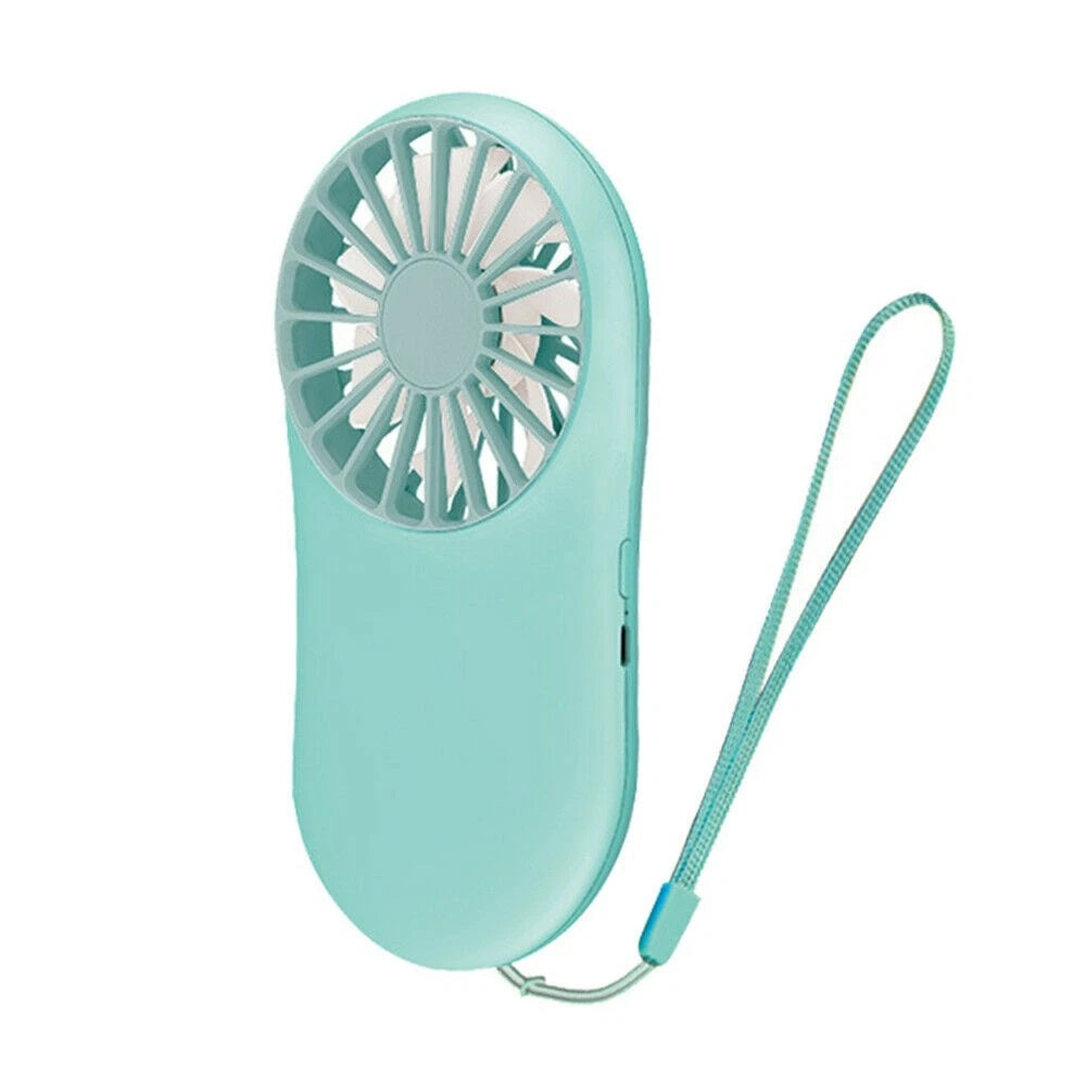 Mini ventilateurs rechargeables USB ventilateur à main refroidisseur d'air Voyage portable 3 vitesse