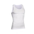 Sans couture Hommes Tummy-Contrôle Compression Corps-Former Veste Top