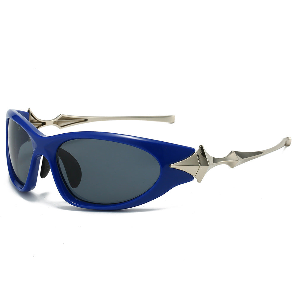 Personnalité Mode Punk Lunettes de soleil futuristes