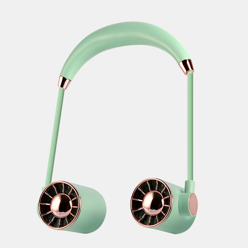 KP-F08 Mains d'éventail de cou portable les mieux vendues Libre longue durée de vie de batterie puissant flux d'air