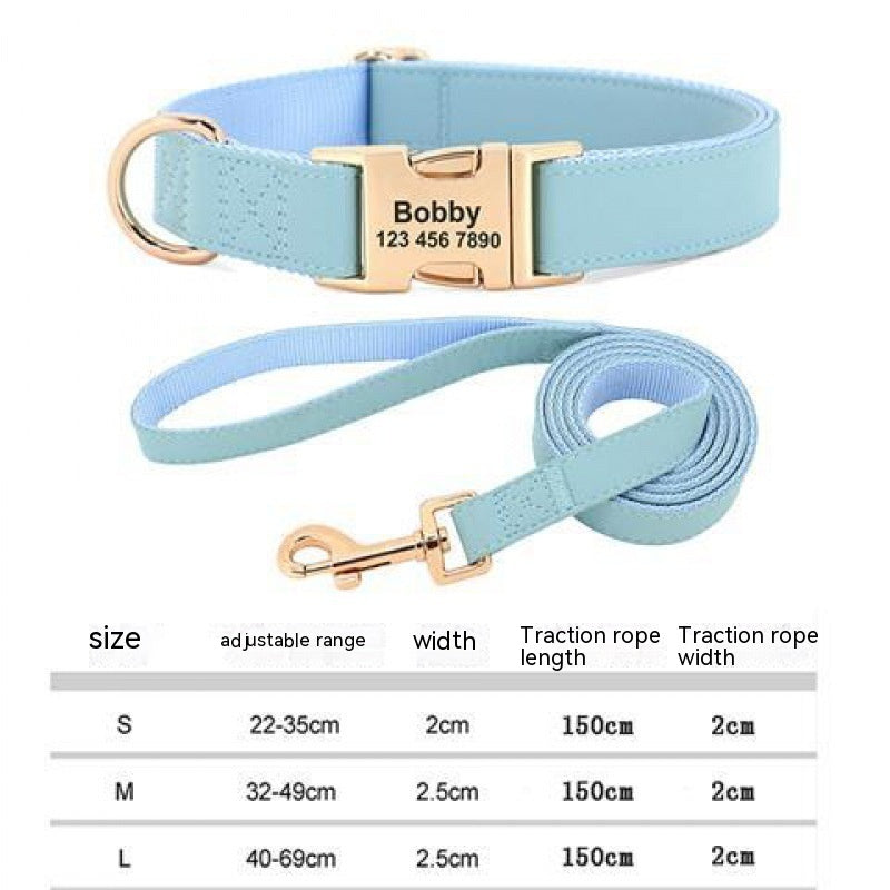 Tag chien collier d'or anti perte