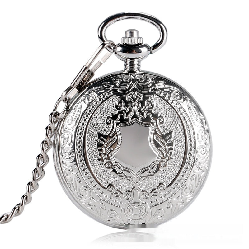 Flip collier or double face blindé manuel manipulator montre de poche